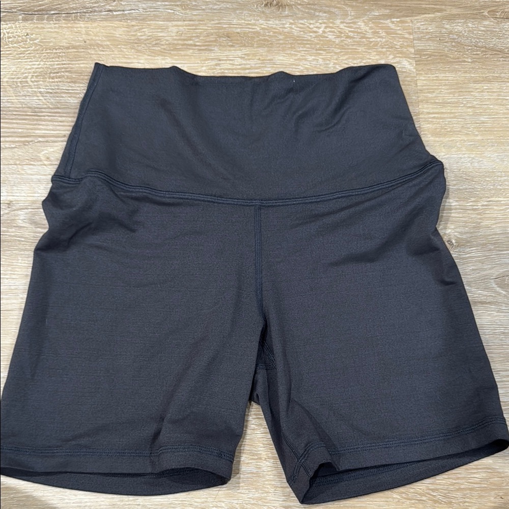 Women's Black High-Waisted Shorts